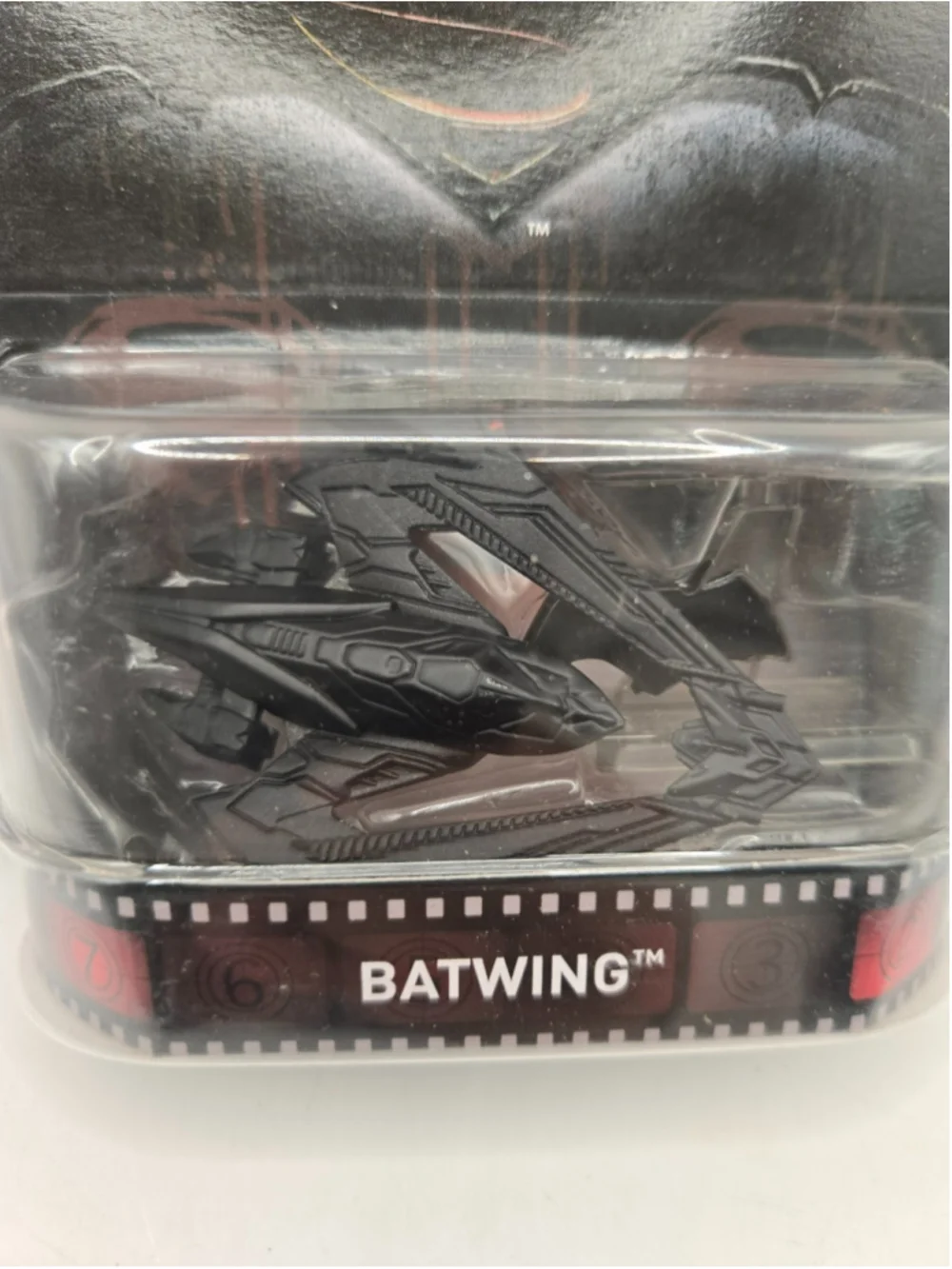 New Hot Wheels Retro Entertainment Batman vs Superman Batwing Black